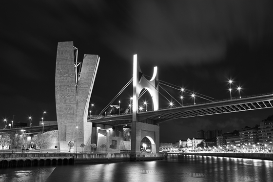 Bilbao - Guggenheim Museum #16 - La Salve Bridge - Red Arch