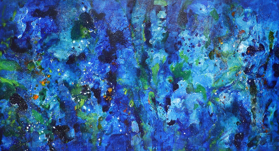 The depth of the universe - 110x200cm