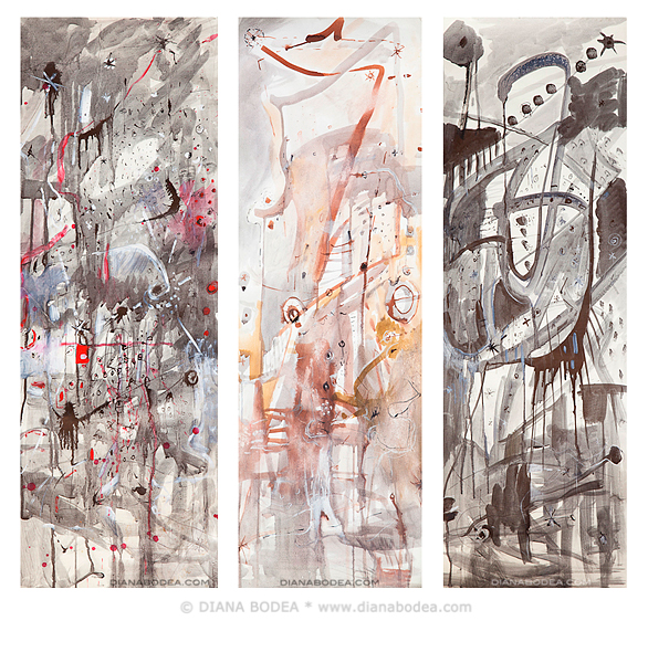 Triptic - 100x100cm